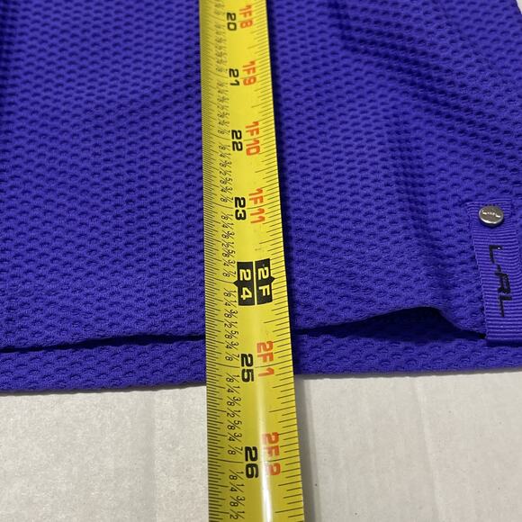 Lauren Ralph Lauren Active Top Womens L Purple Pullover Quarter Zip - Picture 8 of 8
